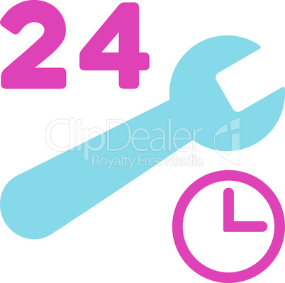 BiColor Pink-Blue--service hours.eps