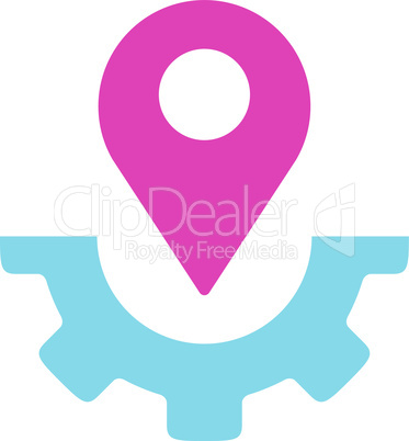 BiColor Pink-Blue--service map marker.eps