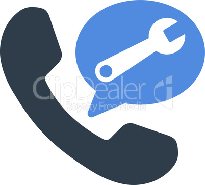 BiColor Smooth Blue--phone service message.eps
