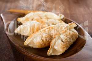 Fresh fried dumplings