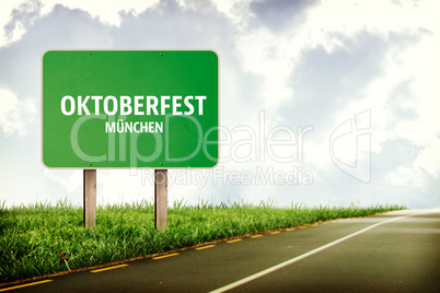 Composite image of oktoberfest munchen