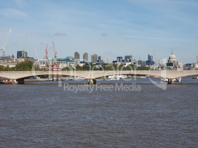 Waterloo Bridge in London