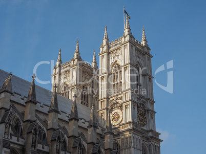 Westminster Abbey in London