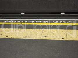 Mind the gap in London