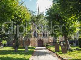 Holy Trinity church in Stratford upon Avon