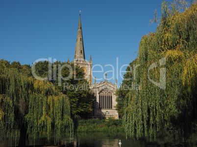 Holy Trinity church in Stratford upon Avon