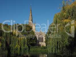 Holy Trinity church in Stratford upon Avon