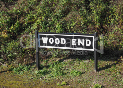 Wood End station in Tanworth in Arden