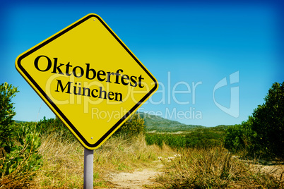 Composite image of oktoberfest munchen