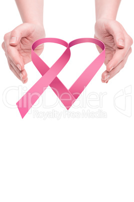 Composite image of hands presenting