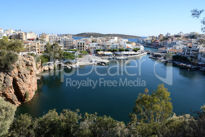 Voulismeni-See in Agios Nikolaos, Kreta