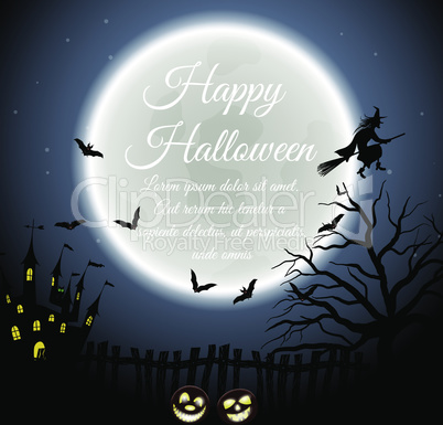 Halloween Greeting Card