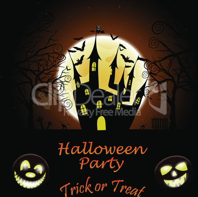 Halloween Greeting Card