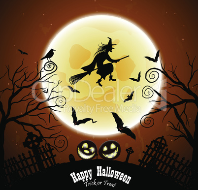 Halloween Greeting Card