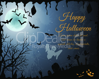 Halloween Greeting Card