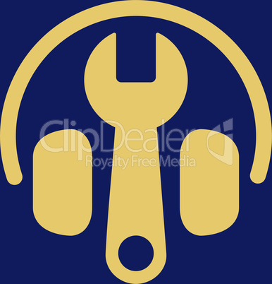 bg-Blue Yellow--headphones tuning.eps