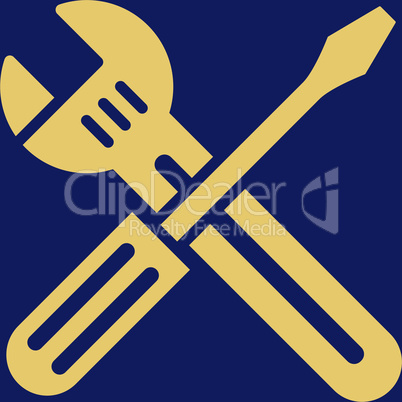 bg-Blue Yellow--Spanner and screwdriver.eps