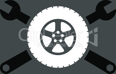 bg-Gray Bicolor Black-White--tire service v2.eps