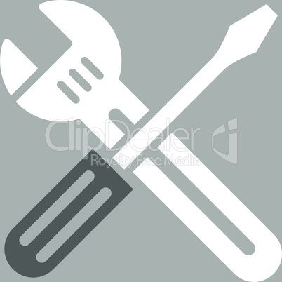 bg-Silver Bicolor Dark_Gray-White--Spanner and screwdriver.eps