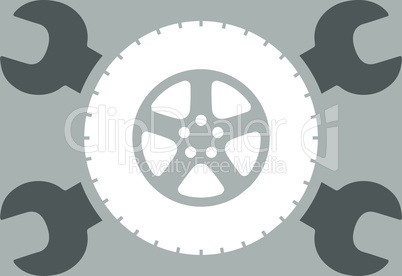 bg-Silver Bicolor Dark_Gray-White--tire service.eps