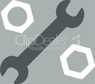 bg-Silver Bicolor Dark_Gray-White--wrench and nuts.eps