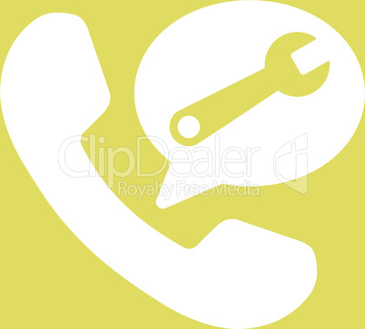 bg-Yellow White--phone service message.eps