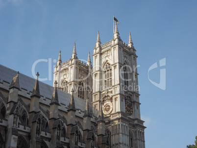 Westminster Abbey in London