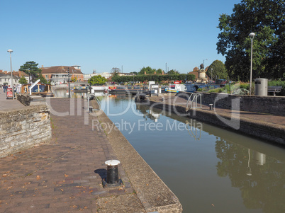 Lock gate in Stratford upon Avon