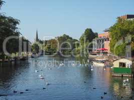 River Avon in Stratford upon Avon