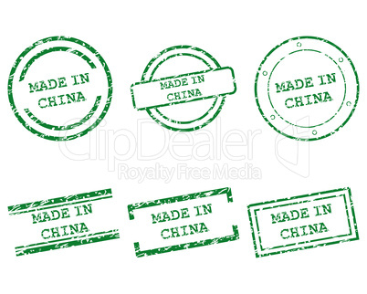 Made in China Stempel