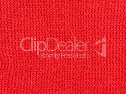 Red fabric background