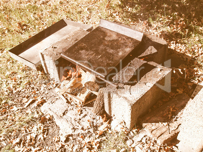 Retro looking Barbecue picture