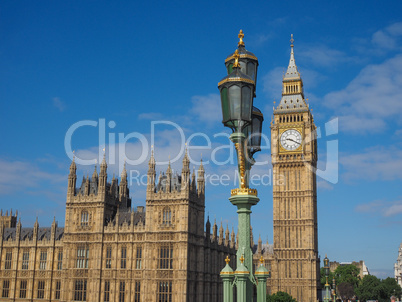 Houses of Parliament in London