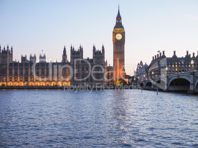 Houses of Parliament in London