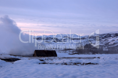 Haukadalur-Tal, Island