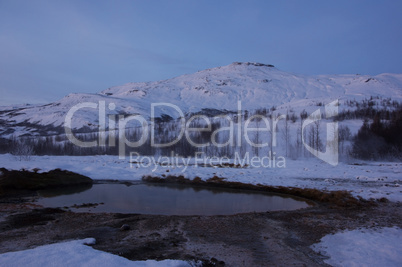 Haukadalur-Tal, Island