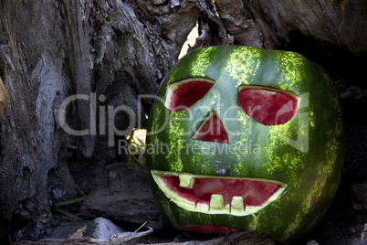 halloweens watermelon