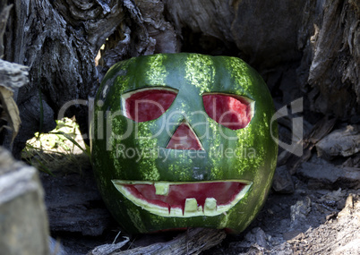 halloweens watermelon