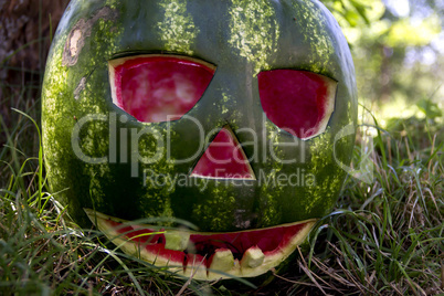 halloweens watermelon