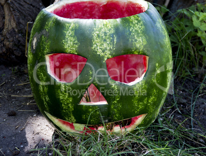 halloweens watermelon