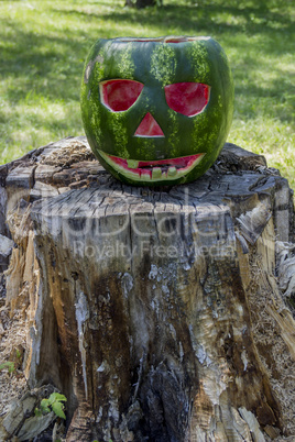 halloweens watermelon