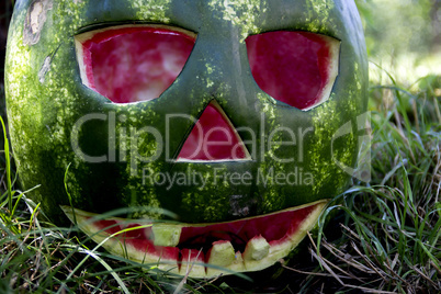 halloweens watermelon