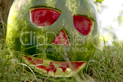 halloweens watermelon