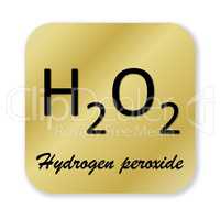 Hydrogen peroxide symbol