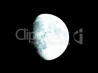 Gibbous moon