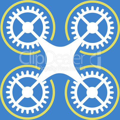 bg-Blue Bicolor Yellow-White--quadcopter.eps