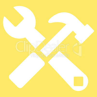 Hammer And Wrench Icon