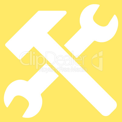 Hammer And Wrench Icon