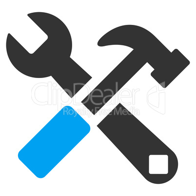 Hammer And Wrench Icon