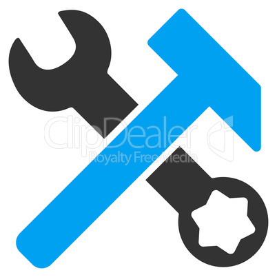 Hammer And Wrench Icon